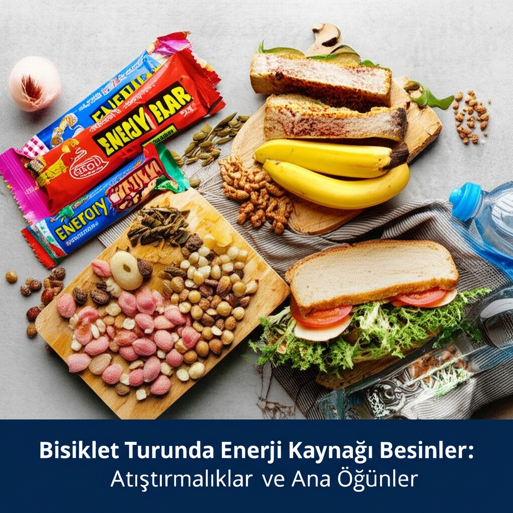 Bisiklet Turunda Enerji Kaynağı Besinler: Atıştırmalıklar ve Ana Öğünler