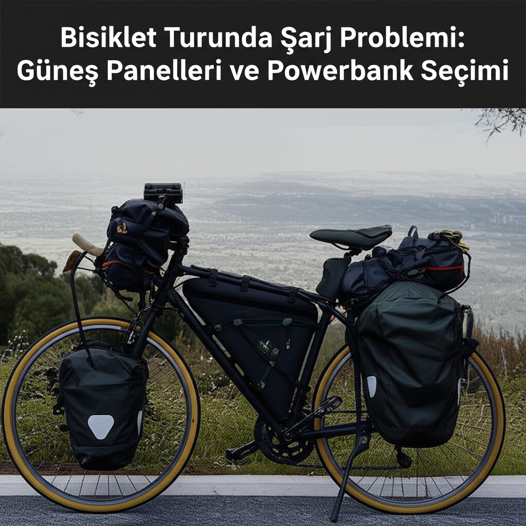 Bisiklet Turunda Şarj Problemi: Güneş Panelleri ve Powerbank Seçimi